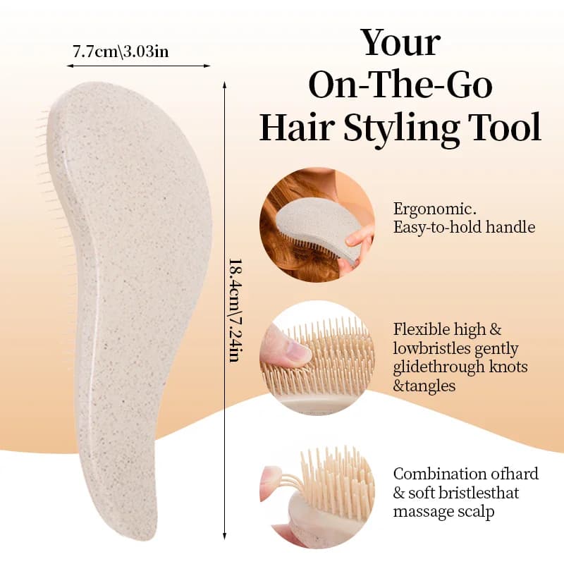 TressInk Magic Detangling Boxed Hair Comb Anti Static thumbnail 4